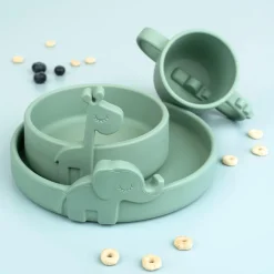 Assiette Peekaboo - Elphee - Vert