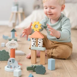 Bloc de construction lot de 34 - Deer friends - Multicolore