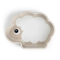 Bol silicone avec ventouse - Sheepy - Sable