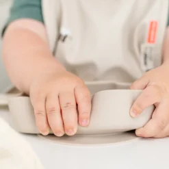 Bol silicone avec ventouse - Sheepy - Sable