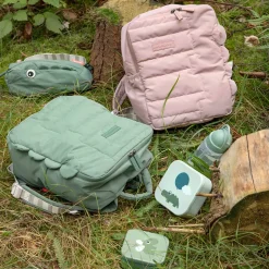 Boîte à goûter lot de 3 - Happy clouds - Vert