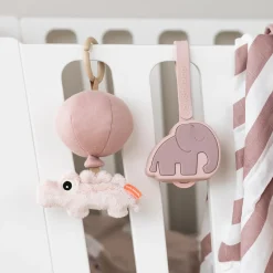 Boîte à sucette en silicone - Elphee - Rose