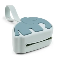 Boîte à sucette en silicone - Elphee - Bleu