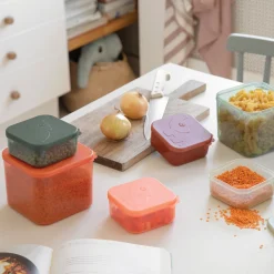 Boîte de conservation grand lot de 3 - Elphee - Vert