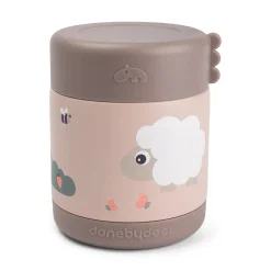 Boîte repas isotherme Tiny farm Rose 300 ml