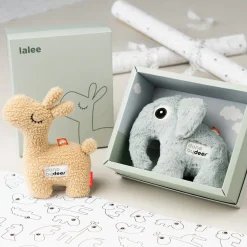Coffret cadeau peluche - Elphee - Bleu