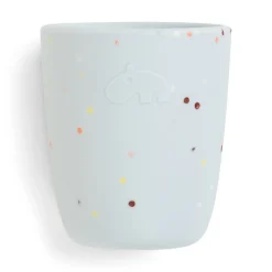 Coffret premier repas en silicone - Bleu