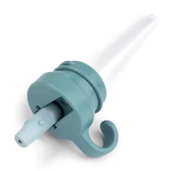 Couvercle & paille - Gourde inox - Elphee - Bleu