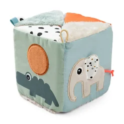 Cube sensoriel dépliable - Deer friends - Multicolore