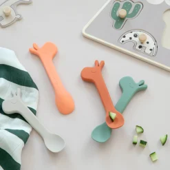 Cuillère silicone lot de 2 - Lalee - Vert