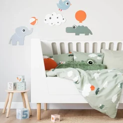 Décoration murale lot de 6 - Deer friends - Multicolore