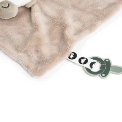 Doudou plat attache-sucette - Sheepy - Sable