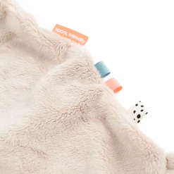 Doudou plat attache-sucette - Lalee - Sable