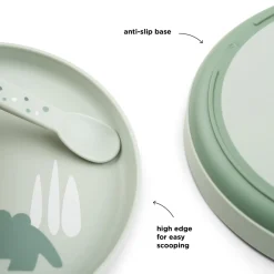 Foodie assiette - Croco - Vert