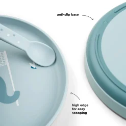 Foodie assiette - Elphee - Bleu