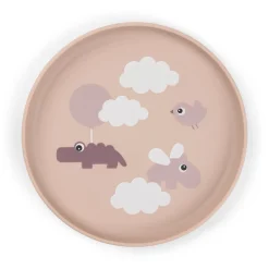 Foodie assiette - Happy clouds - Rose