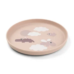 Foodie assiette - Happy clouds - Rose