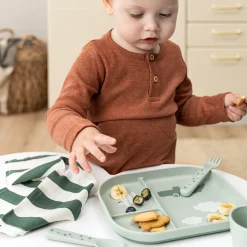 Foodie assiette plateau - Croco - Vert