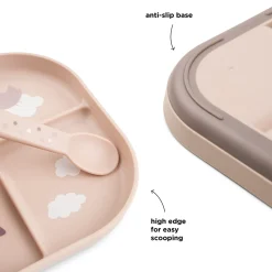 Foodie assiette plateau - Happy clouds - Rose