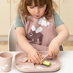 Foodie assiette plateau - Happy clouds - Rose
