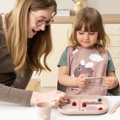 Foodie assiette plateau - Happy clouds - Rose