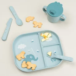 Foodie assiette plateau - Elphee - Bleu