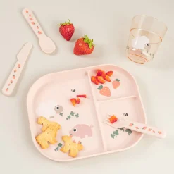 Foodie assiette plateau - Tiny farm - Rose