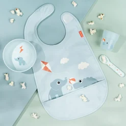 Foodie coffret premier repas - Playground - Bleu