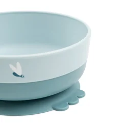 Foodie coffret premier repas ventouse - Elphee - Bleu