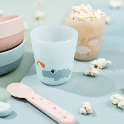 Foodie coffret premier repas - Playground - Rose