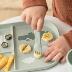 Foodie couverts set de 3 - Happy dots - Vert