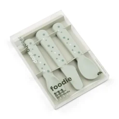 Foodie couverts set de 3 - Happy dots - Vert