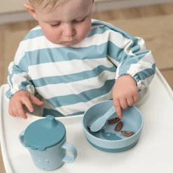 Foodie couverts set de 3 - Happy dots - Bleu