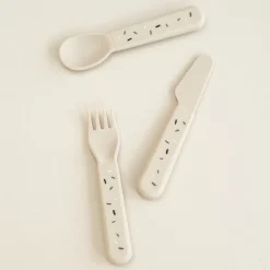 Foodie couverts set de 3 - Confetti - Sable