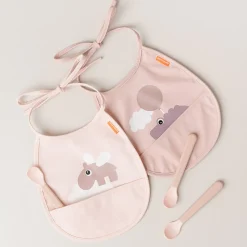 Foodie cuillère bébé Easy-grip lot de 3 - Rose