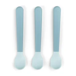 Foodie cuillère bébé Easy-grip lot de 3 - Bleu