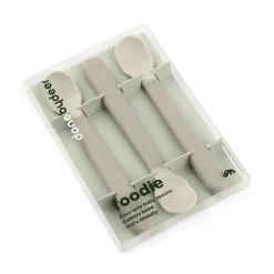 Foodie cuillère bébé Easy-grip lot de 3 - Sable