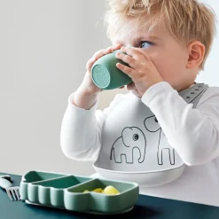 Gobelet silicone lot de 3 - Bleu mixte