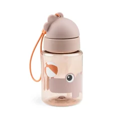 Gourde à paille - Playground - Rose - 280 ml