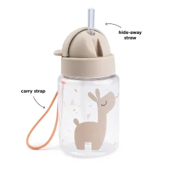 Gourde à paille Celebration Sable 280 ml