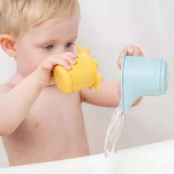 Jeu d'eau lot de 3 gobelets empilables - Elphee - Multicolore