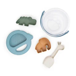 Jeux de sable 5 pcs - Deer friends - Bleu mixte