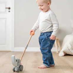 Jouet à pousser - Elphee - Gris