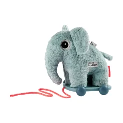 Jouet à tirer 2 en 1 - Elphee - Bleu
