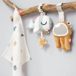 Jouet d'évei lot de 2 - Sea friends - Bleu/Moutarde