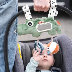 Jouet d'éveil à suspendre - Croco - Vert