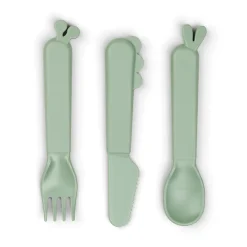 Kiddish couverts set de 3 - Deer friends - Vert