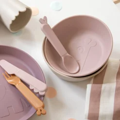 Kiddish cuillère lot de 4 - Lalee - Rose