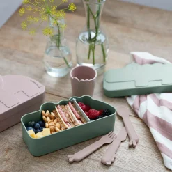 Kiddish lunch box - Croco - Vert