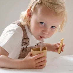 Kiddish tasse - Croco - Moutarde